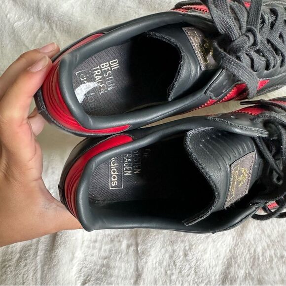 Adidas Samba OG Carbon Scarlett Men’s Size 8.5 - Picture 15 of 16